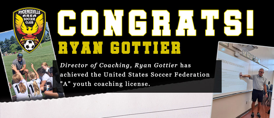 Congrats to our Director of Coaching, Ryan Gottier!